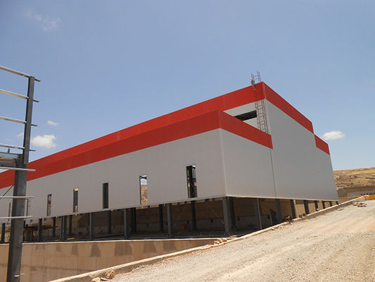 Laboratorio prefabbricato, magazzino di strutture in acciaio Certificato ISO9001:2015