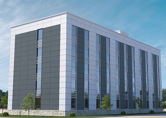 Q355B Edifici commerciali saldati Edifici prefabbricati per uffici