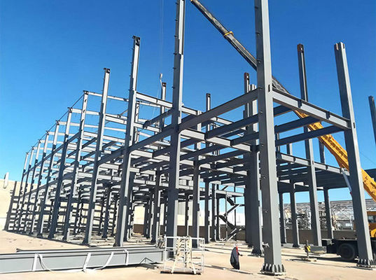 Installazione rapida Edifici prefabbricati in metallo Verniciatura galvanizzata