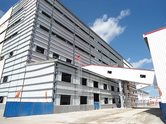 Edifici di struttura in acciaio personalizzabili Edifici a telaio in acciaio per officine di magazzino