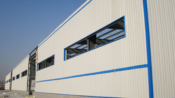 Edifici in acciaio prefabbricati ISO9001 Edifici in acciaio prefabbricati