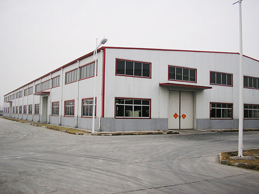 Edificio di laboratorio di acciaio verniciato galvanizzato Dimensioni personalizzate