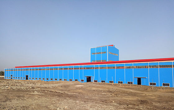Fabbricazione in acciaio leggero per officine industriali