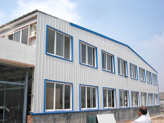 Struttura in acciaio leggero per magazzini Flessibile e durevole per l'industria