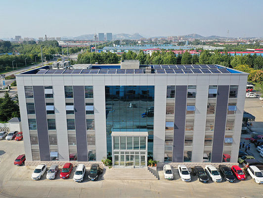 Edificio di uffici commerciali prefabbricati a standard internazionale Dipinto / Galvanizzato a caldo