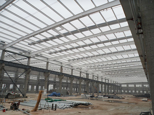 Q355 Edificio prefabbricato Costruzione Cornice metallica Galvanizzata Verniciata
