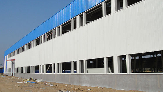 Q235 Q355 Edifici di metallo per uso industriale e commerciale