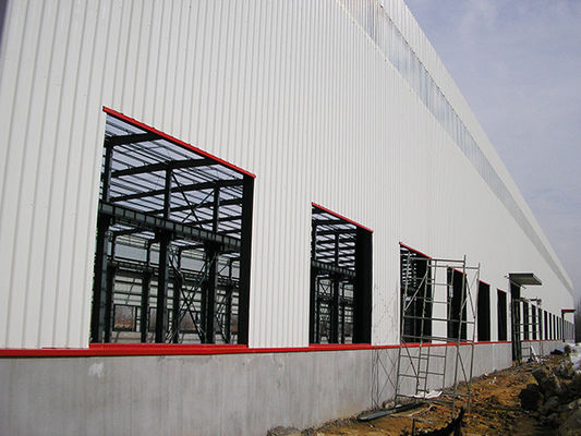 Fabbrica di fabbrica di strutture in acciaio personalizzate Verniciate a caldo galvanizzate