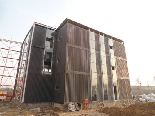 Edifici industriali in acciaio prefabbricati verniciati galvanizzati