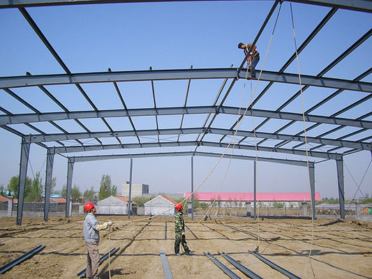 Fabbrica di attrezzature in acciaio prefabbricate Peso leggero