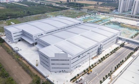 Laboratorio di costruzioni in acciaio su larga scala per la produzione industriale