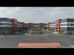 Fabbricazione di magazzini di strutture in acciaio multi-span.